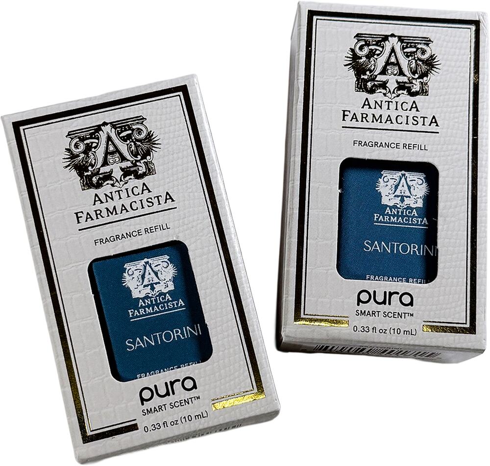 Pura Smart Scent Antica Farmacista Santorini Fragrance Refill 2-Pack New NIP